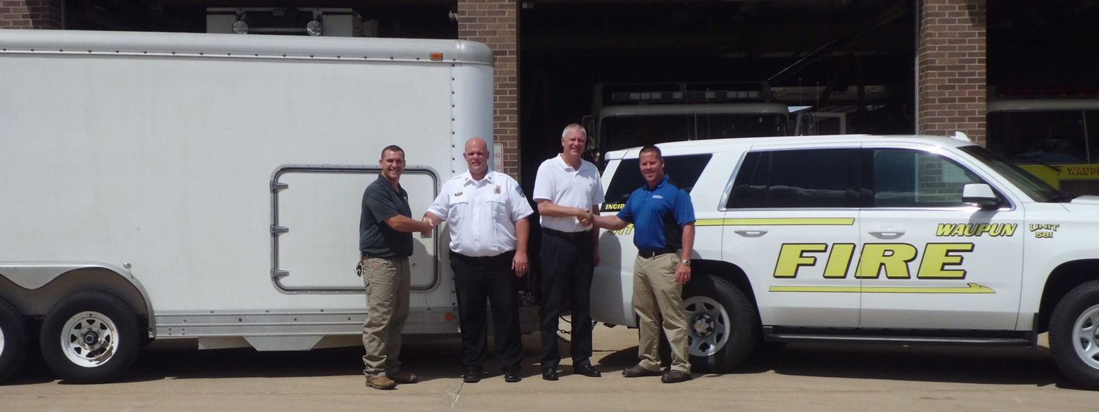 Koch Pipeline Company Donates Emergency Response Equipment to Waupun Fire Department